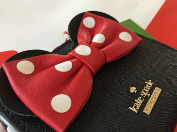 ケイトスペード&ミニーマウス コラボ アデリン kate spade new york for minnie mouse adalyn 財布 パスケース PWRU6357