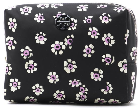 トリーバーチ ナイロンポーチ Cosmetic 化粧ポーチ 可愛い Large 花柄 Brigitte Printed Printed Large Cosmetic Case 即発送 達人のギフト屋さんトリーバーチ 花柄 ポーチ レターパック 即発送 正規品