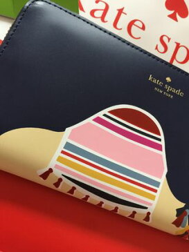 【日本在庫・送料無料】ケイトスペード kete spade WLRU4841 レディース長財布 Spice Things Up Camel Neda ラクダ柄 )