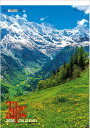 カレンダー 2026 壁掛け アルプス 風景 大判 The alps カレンダー 2026年カレンダー 令和8年カレンダー カレンダー2026 壁掛けカレンダー 山カレンダー