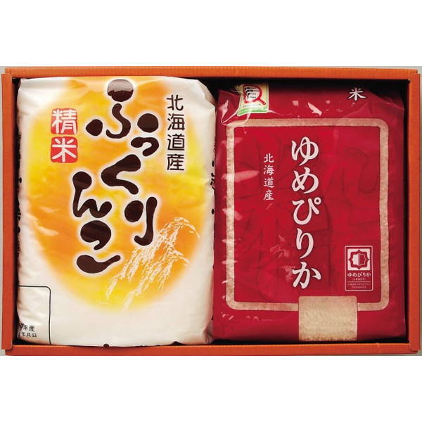 【送料込ギフト】味彩　北海道米ギフト　北海道産お取り寄せグルメギフト　内祝い　出産内祝い　快気内祝い　香典返し　志　お返し　お礼　贈答品　ギフト　御歳暮　お中元　御中元におすすめ！のサムネイル