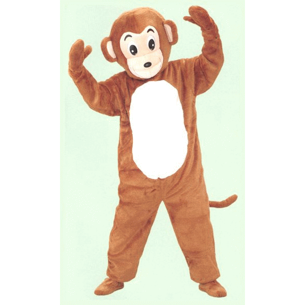 【送料無料】アニマル着ぐるみ　きぐるみ　さる　サル　猿　　　　イベント　販促品　景品　学校行事　コスプレ　パーティグッズ