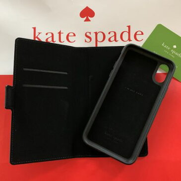 ケイトスペード　Kate spade　iPhoneケースiphoneXsMAX 　手帳型 アイフォンケース 手帳型 アイフォンケース 手帳型と単品使用可 2way ピンクの小花 8ARU6451【日本在庫・即発送】