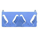 【送料無料】タニザワ 谷沢製作所 ヘルメットラック ST#822N エコラック 2個掛け用(ブルー) 822N (114-2922)【ヘルメット関連品/ヘルメッ...