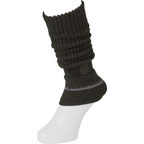 (あす楽　平日13時まで)オカモト　靴下サプリまるでこたつレッグウォーマーフリー　ブラック　[436-1215] 【作業用/あったか/レッグウォーマー/こたつ靴下】[533-992B-99-90]