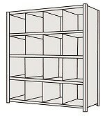 【法人限定：代引き不可】 物品棚LJ型 LJ2115