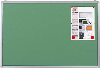 【メーカー直送　代引不可】TRUSCO　エコロジークロス掲示板　900X1200　グリーン KE34SGM [281-5648] ..