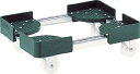 【台車がお買い得価格】TRUSCO 伸縮式コンテナ台車 内寸295−395X295−395 SUS製 FCD3030SUS [344-8...