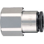 【空圧エアー用チューブ継手が激安特価】チヨダ　ファイブフィメイルコネクタ　8mm・RC1／4 F802F [158-5894] 【チューブ継手】[F8-02F]