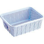 リス　H＆H　キッチンバスケットDS　青 GHAH350 [334-5394] 【メッシュコンテナ】[GHAH350]