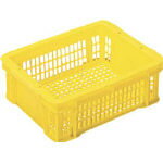 【TRUSCO工具が安い(トラスコ中山)】ヒシ SB型コンテナ（メッシュタイプ） 黄 SB9 【メッシュコンテナ】[SB-9]