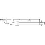 【はんだごて用こて先が激安価格】グット　替こて先SB型CS−21／31用 CS2030RTSB [364-2151] 【ハンダゴテ】[CS-20/30RT-SB]