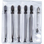 TOP　電動ドリル用ヘクスビットセット EHB6000S [369-0580] 【ドライバービット】[EHB-6000S](4)