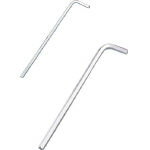 【六角レンチ(六角スパナ)(L形)が格安特価】TONE　マスターツールロング六角棒L形レンチ　2mm AL02 [369-7282] 【六角棒レンチ】[AL-02]
