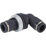 【空圧エアー用チューブ継手が超安い！】ピスコ　チューブフィッティング　隔壁ユニオンエルボ PML10 [378-1925] 【チューブ継手】[PML10]