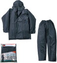 【雨具・レインスーツが激安価格】TRUSCO(トラスコ中山)　レインスーツ　ネイビー　3L TRW553L [360-0238] 【雨合羽/…