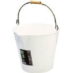 リス　アクティブバケツ14L　ホワイト GBEB003 [375-7005] 【そうじ用品】[GBEB003]