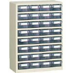 TRUSCO　バンラックケースC型　4列8段 C48 [501-9800] 【小型パーツケース】[C-48]