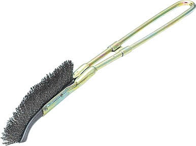 TRUSCO　チャンネルブラシ　J型　ステンレス線 TB2041 [297-3561] 【ハンドブラシ】[TB-2041]