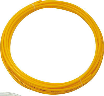 TRUSCO　ポリウレタンチューブ　12X8．0mm　10m巻　イエロー TEN1210 [231-7346] [TEN-12-10]