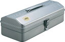 【送料無料】TRUSCO(トラスコ中山) 山型ツールボックス シルバー Y350 [303-6588 ...
