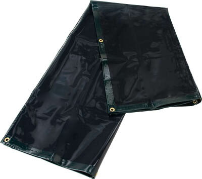 TRUSCO 溶接遮光シートのみ 0.35TXW1970XH1970 緑 A3 [255-3066] 【溶接遮光フェンス】[A-3]