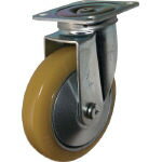 ハンマー　Sシリーズ自在ウレタンB車125mm 420SURB125BAR01 [398-4982] 【プレート式ウレタン車】[420S-URB125-BAR01]