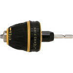 サンフラッグ　キーレスドリルチャック10．0mm CR10 [398-1495] 【電気ドリル】[CR-10]