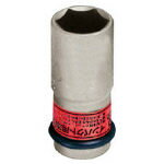 【ソケットレンチが激安特価】TONE　インパクト用薄形ホイルナットソケット　17mm 4A17N [239-6343] 【..