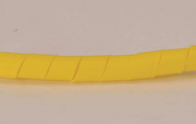 TRUSCO　スパイラルチュ−ブ10m　結束径3．0〜25．0　黄 TSP4Y [414-7189] 【ケーブルタイ】[TSP4Y]