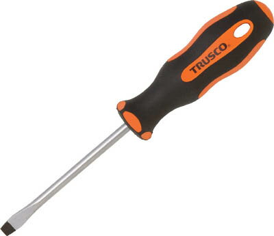 TRUSCO　普通ドライバー（マグネット入り）　（−5．5X75mm） TD5.575 [416-2757] 【ドライバー】[TD-5.5-75]