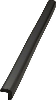 TRUSCO　安心クッション　L字型　極細　10本入り　ブラック T10AC64 [415-6641] 【安全クッション】[T10AC-64]