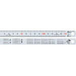 シンワ　直尺シルバー1500mm 13056 [421-9473] 【直尺】[13056]