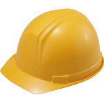 タニザワ　谷沢製作所　ABS製ヘルメット（前ひさし・溝付型）EPA付　黄 0169FZY2J [418-4947] 【ヘルメット】[0169-FZ-Y2-J]