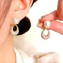 痛くない イヤリング 落ちにくい かわいい 高級感 ピアスに見えるイヤリング ノンホールタイプ フォーマル カジュアル ビジネス オフィス 結婚式 入学式 卒業...