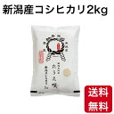 米 2kg 送料無料 令和5年産 新潟産コシヒカリ 2kg（精米）コシヒカリ 米/こめ ギフト 贈り物