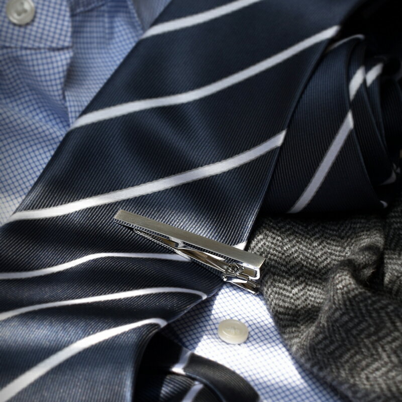 ［タバラット］ネクタイピン 2本セット メンズ シンプル ブランド おしゃれ ビジネス 就活 人気 ギフト タイピン タイバー 日本製 ワニロ式 サテーナ加工 Tps-043-2set ラッピング無料