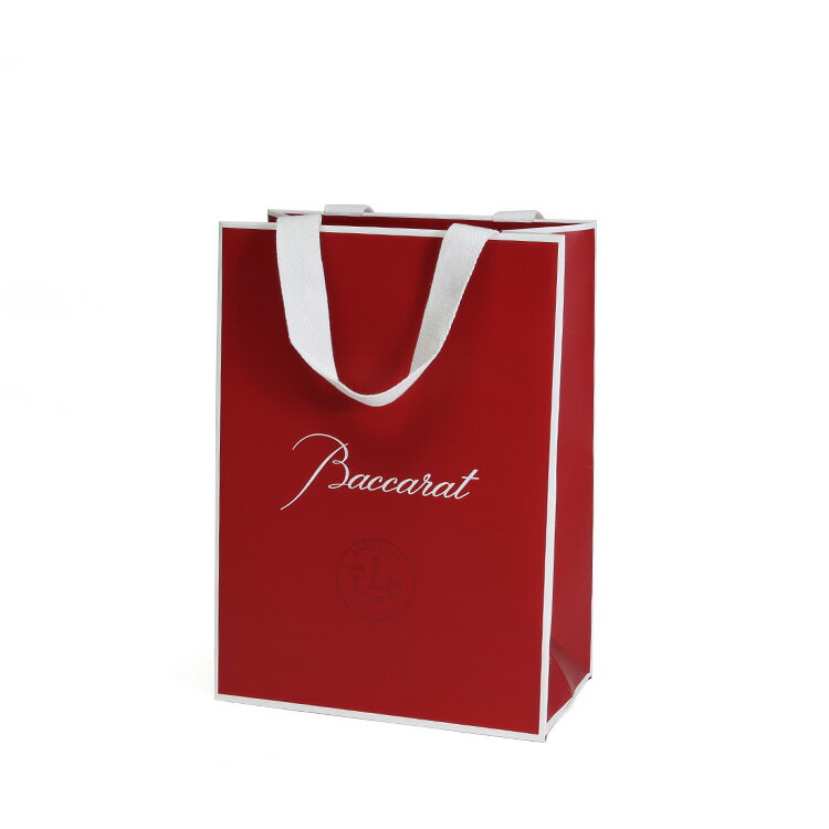 バカラ紙袋 21cmL×29cmH 小 ※同ブランドの商品購入時のみお買い求めいただけます【食器 カトラリー】