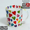 ダヌーン マグ LOMOND レインボーハート WARM HEARTS Dunoon Mug 