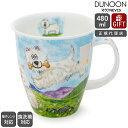 ダヌーン マグ NEVIS 高原で一休み ウェスティ HIGHLAND ANIMALS WESTIE Dunoon Mug 