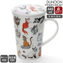 ダヌーン マグ SHETLAND SET 猫の合唱（蓋付き） CATASTROPHE Dunoon Mug 