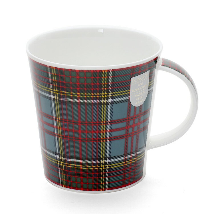 【10％OFFクーポン！5/15 0:00～】ダヌーン マグ CAIRNGORM タータンチェック ブルー×レッド TARTAN ANDERSON Dunoon Mug 【正規販売代理店 マグカップ ギフト 結婚祝い プレゼント 贈り物 母の日】【食器 カトラリー】【ギフト】