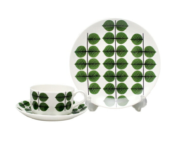 【復刻版】 グスタフスベリ ベルソ（ベルサ） 492-06 コーヒーカップ＆ソーサー+492-02 プレート 22cm GUSTAVSBERG Bersa【食器 カトラリー】 【おしゃれ 北欧 お中元 スティグ・リンドベリ スウェーデン ミッドセンチュリー】