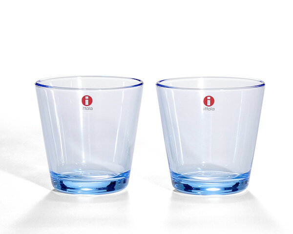 イッタラ カルティオ タンブラー 210ml 2個入り(ペア) アクア iittala Kartio 【グラス セット】