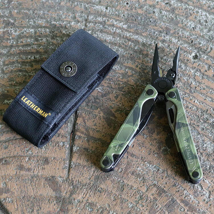 レザーマン チャージプラス (ナイロンケース付き) カモ LEATHERMAN 【アウトドア マルチツール アーミーナイフ ナイフツール】【アウトドア】【ギフト】 母の日