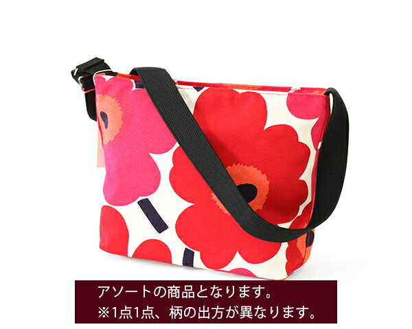 マリメッコ ウニッコ オスマ ショルダーバッグ レッド marimekko UNIKKO OSMA 【北欧】