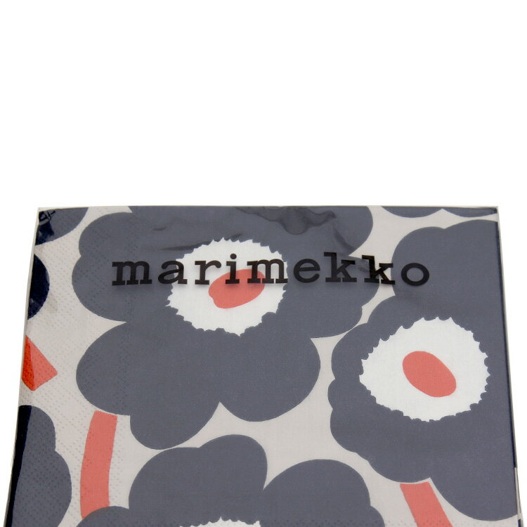 マリメッコ ペーパーナプキン ウニッコ リネン 33x33cm 20枚入り marimekko UNIKKO...