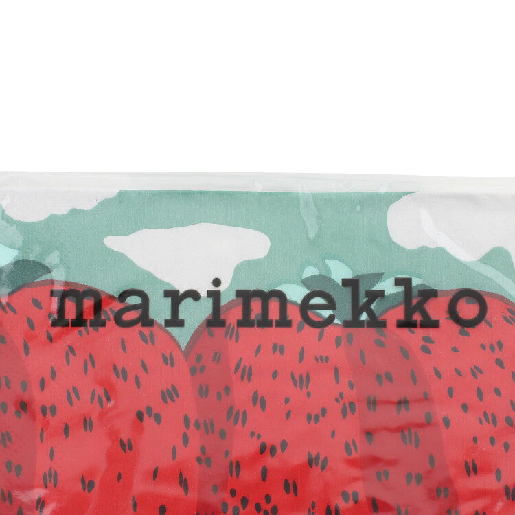 マリメッコ ペーパーナプキン マンシッカヴォレット ターコイズ 33x33cm 20枚入り ...