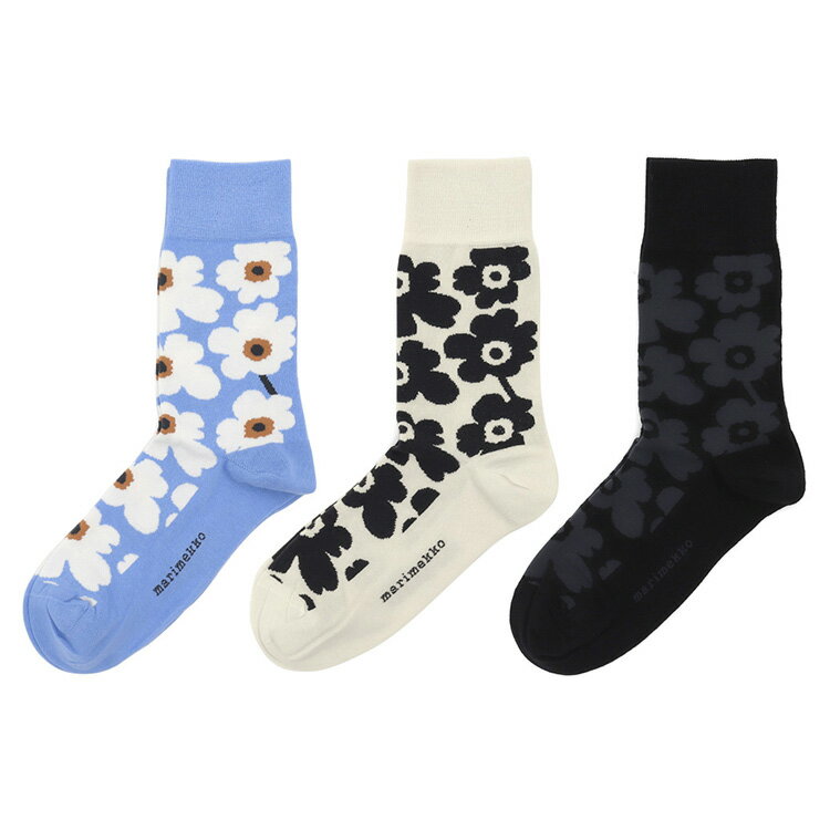 マリメッコ ソックス(靴下) ウニッコ marimekko UNIKKO Kirmailla [ネコポス対応可(4足まで)] 【北欧 ファッション ギフト 結婚祝い プレゼント 贈り物 父の日】【Marimekko マリメッコ】【ギフト】