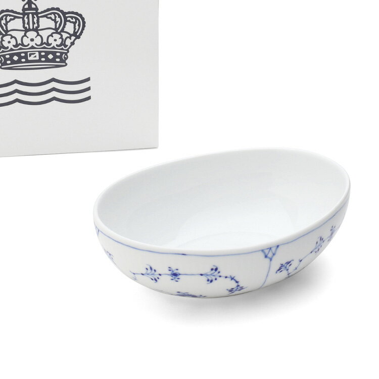 ロイヤルコペンハーゲン 101 ブルーフルーテッド プレイン 602 オーバルボウル Royal Copenhagen Blue Fluted Plain 【北欧食器 スープ皿 シリアルボウル サラダボウル ギフト 結婚祝い プレゼント 贈り物 父の日】【食器 カトラリー】【ギフト】